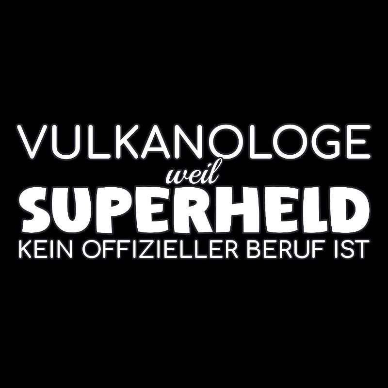 Vulkanologe Superheld Vulkanologie