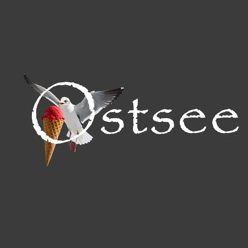 Ostsee Möwe Eisräuber Raubvogel