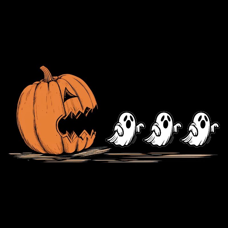 Cracking Pumpkin Ghost Parade