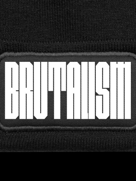 Mutiges Brutalismus-Logodesign