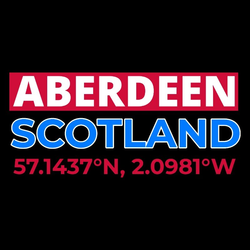 Aberdeen Scotland Coordinates