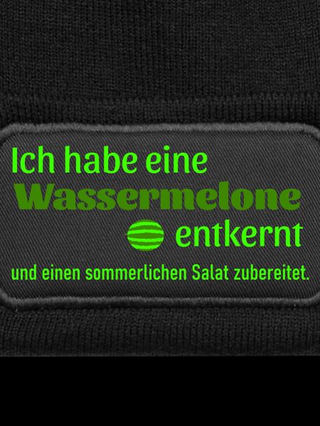 Wassermelone entkernt 