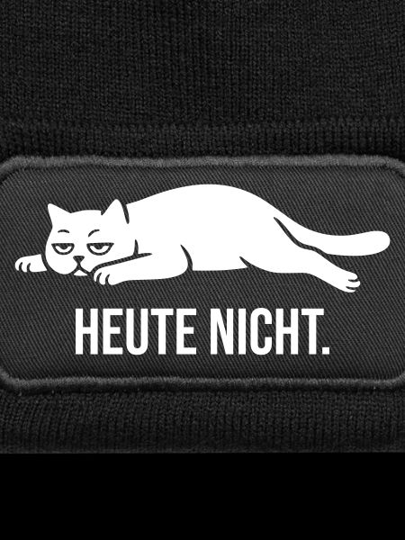 Heute nicht Faule Katze