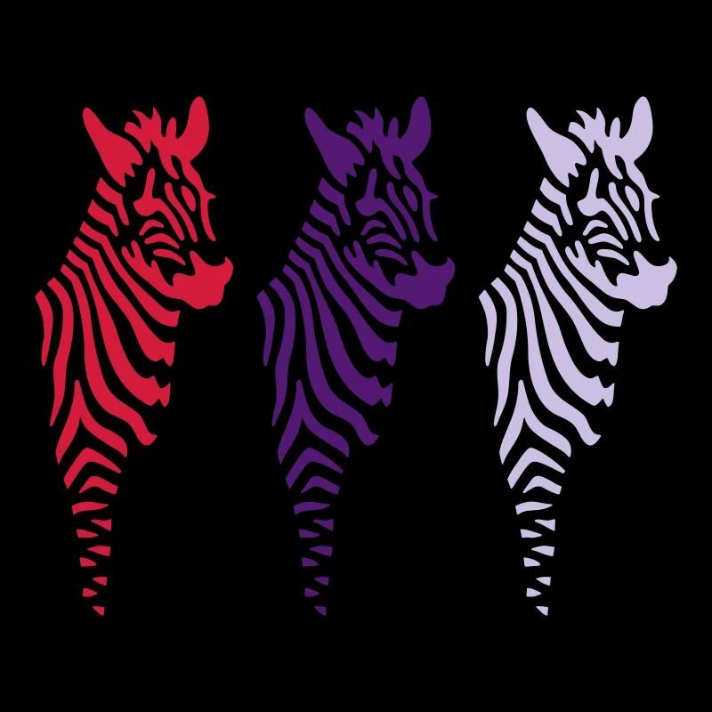 three zebras (b)