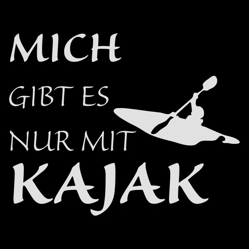 Nur mit Kajak
