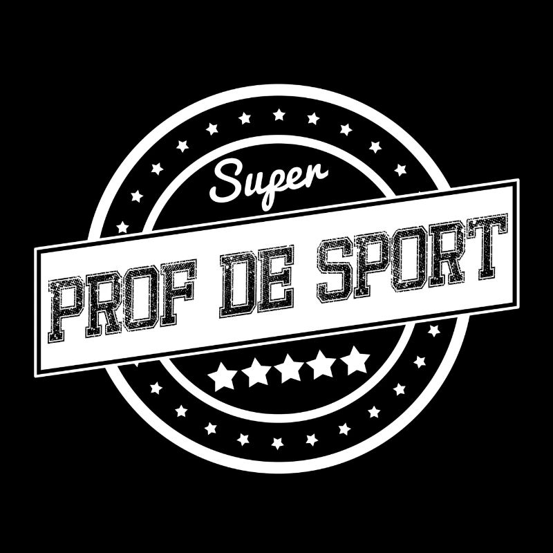 Super prof de sport - blanc