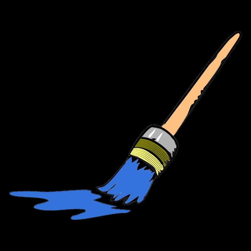 Abstract brush art for creative minds