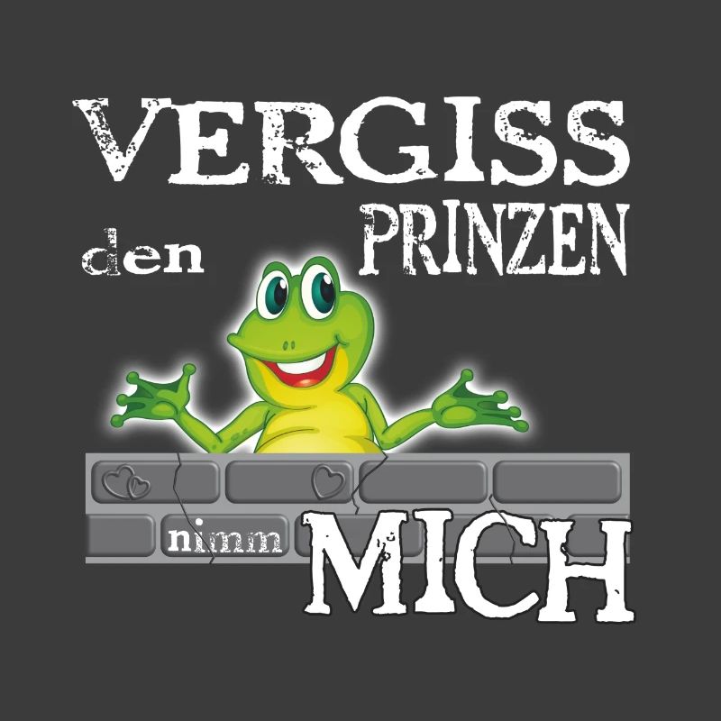 Frosch König textile Geschenkidee