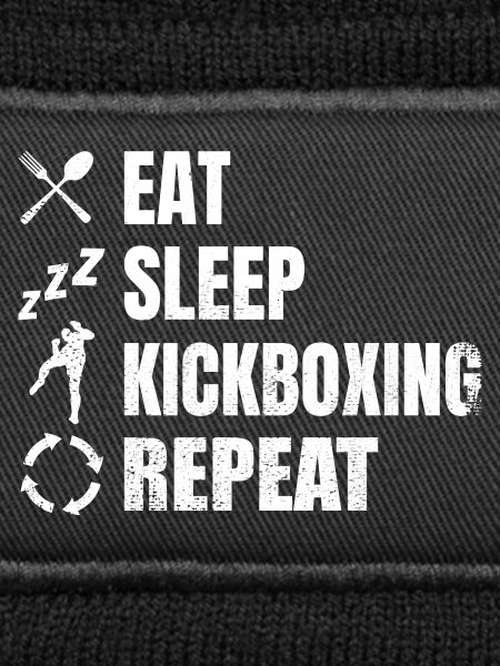 Eating, sleeping, kickboxing, repeating