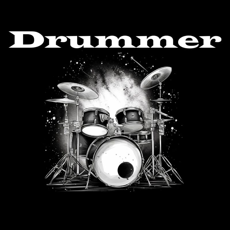 Drummer weiß