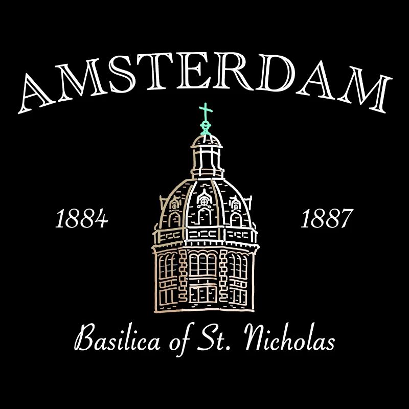 Amsterdam, Basilique Saint-Nicolas, Pays-Bas