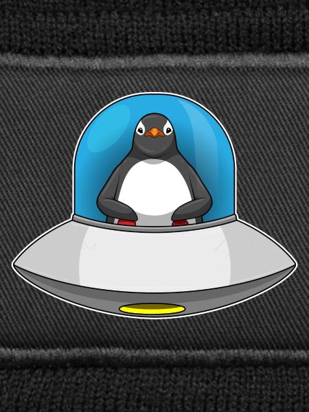 Penguin Spaceship Space