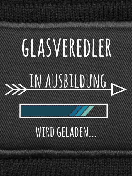 Glasveredler Ausbildung Beruf Geschenk