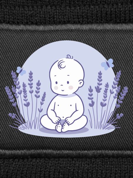Bébé en lavande