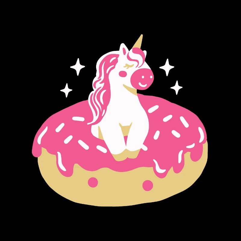 Donut und Einhorn