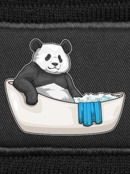 Panda Bathing Bathtub