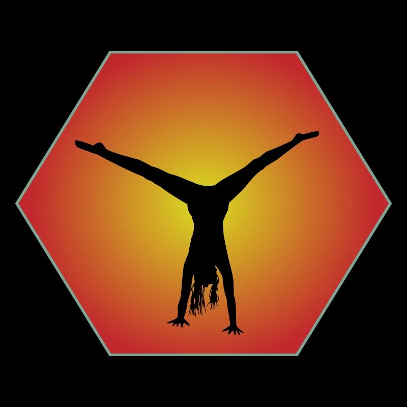 Silhouette Sechseck
