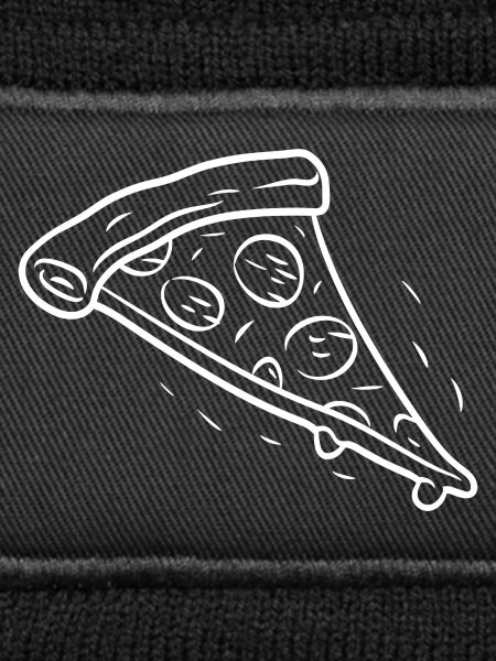 Pizza Slice Line Drawing