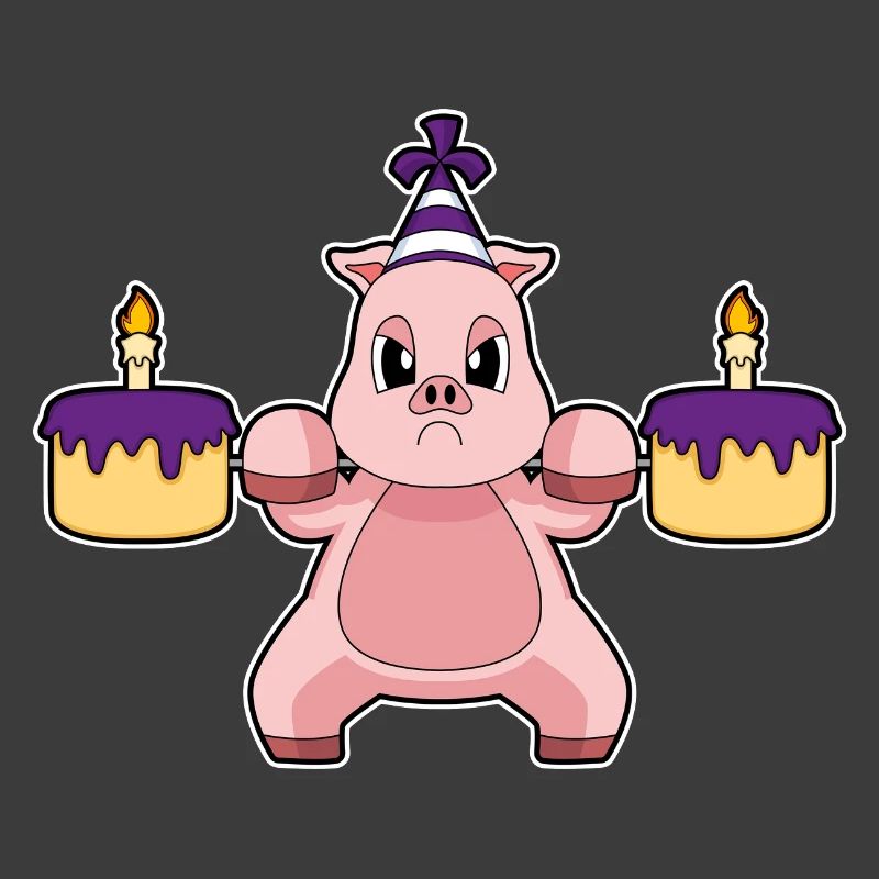 Cochon Anniversaire Musculation