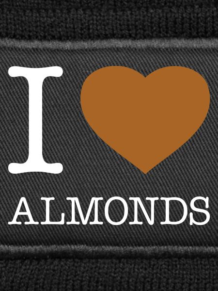 I LOVE ALMONDS