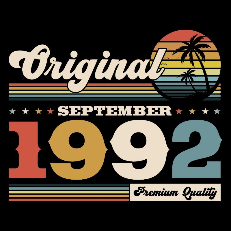 33rd birthday Original September 1992