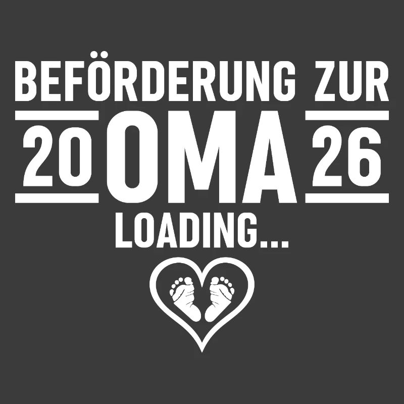 Beförderung zur Oma 2026 - Werdende Großmutter
