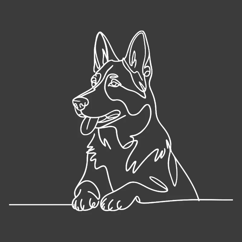 German Shepherd Artwork