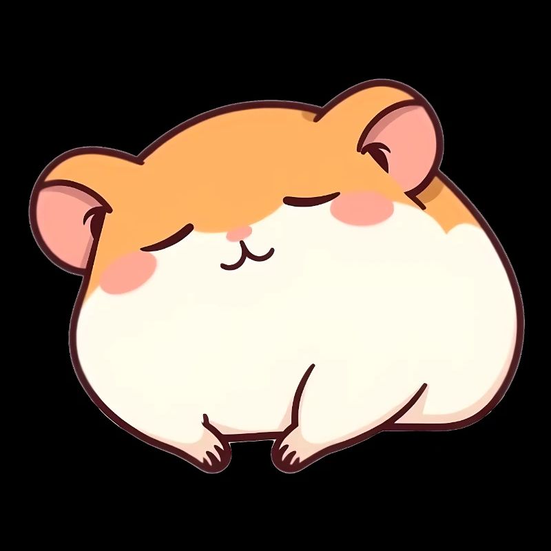 Schlafender Hamster