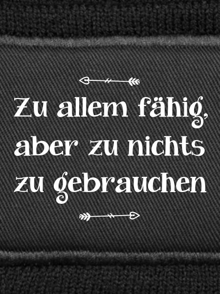 Lustiger Spruch 