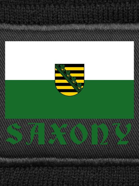 Saxony emblem flag design