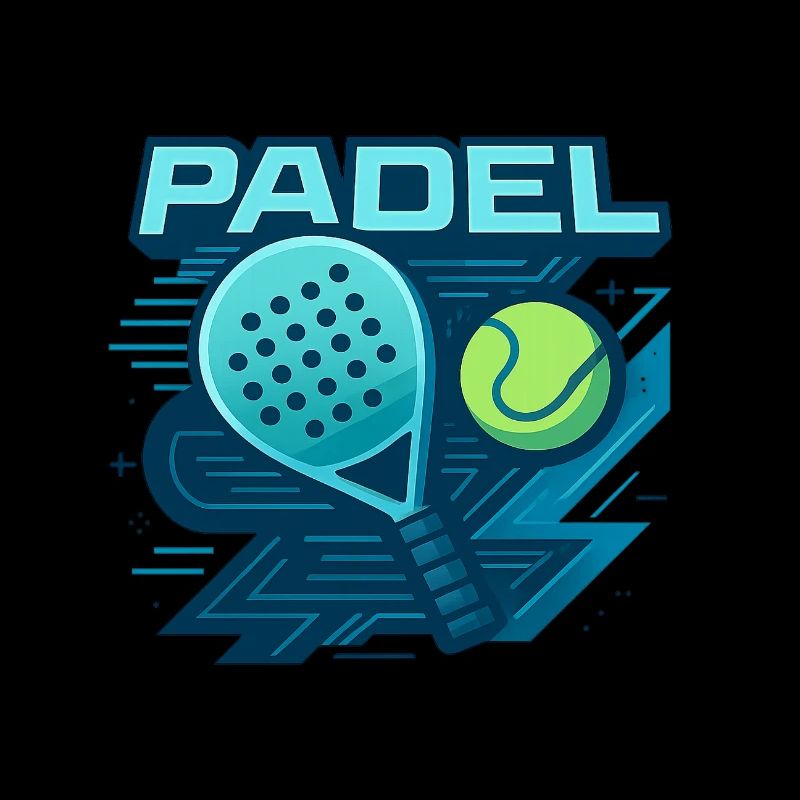 Padel Logo Racket Ball Dynamics