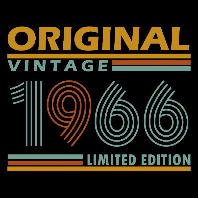 Original Vintage 1966 Edition Limitée 60 Ans