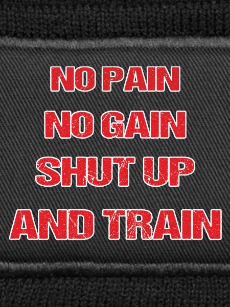 No Pain Shut up