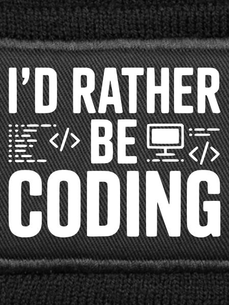 Je préfère coder