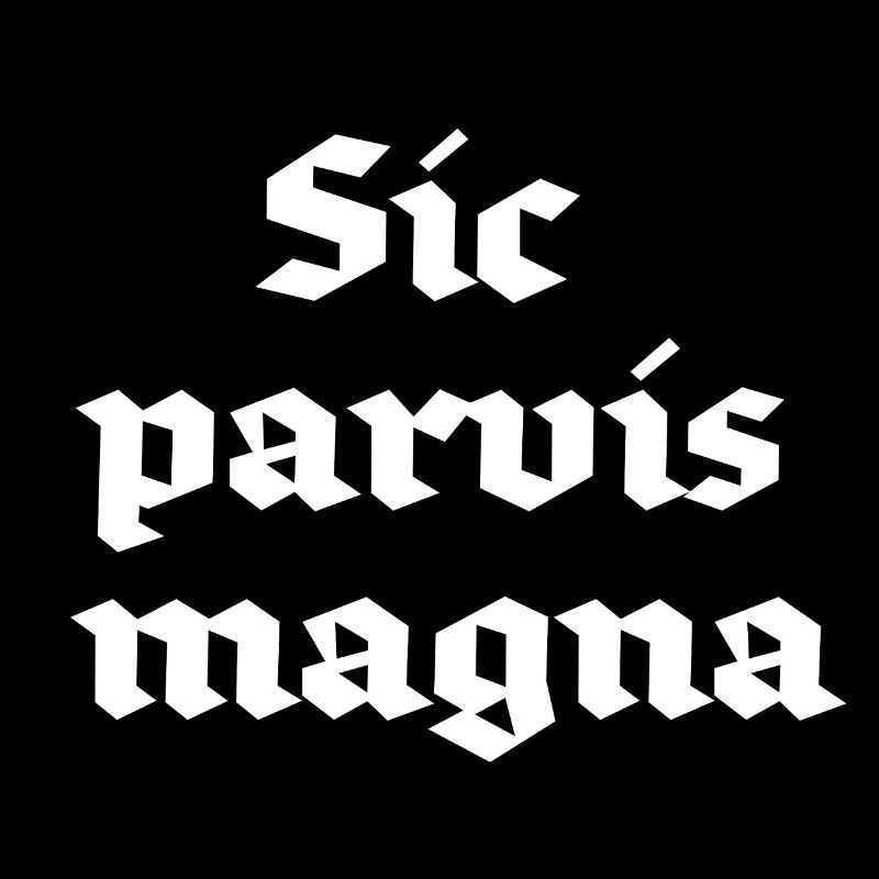 Sic parvis magna