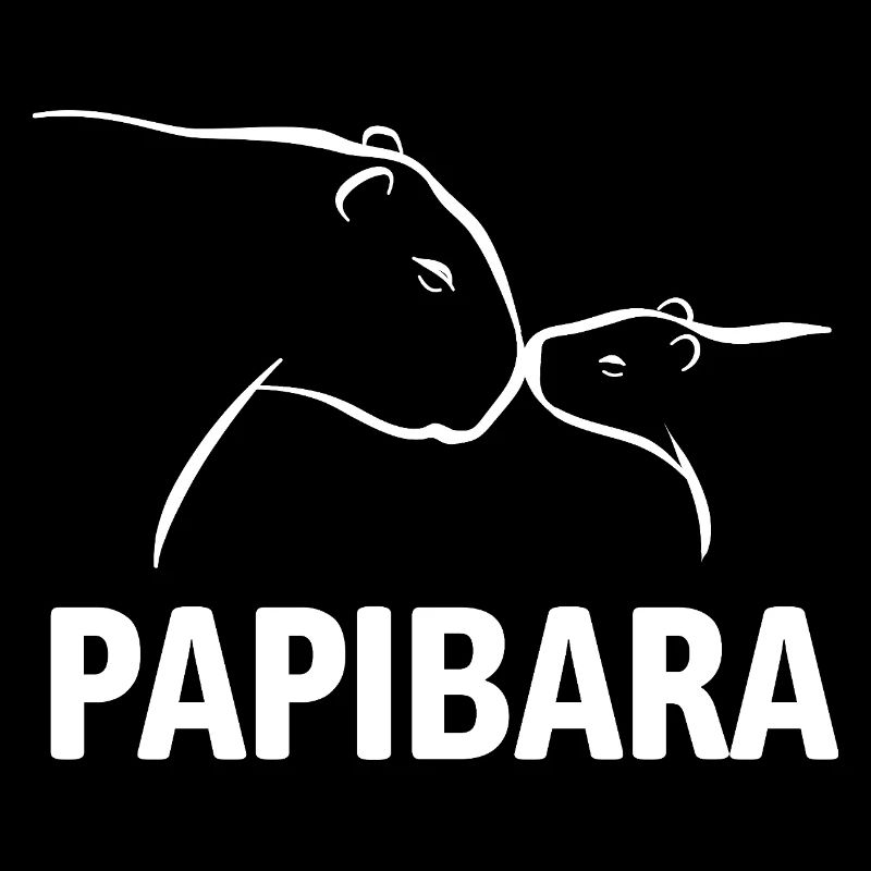 Papibara - Capybara Vater und Kind