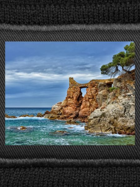 Sea Arch by Cliffside