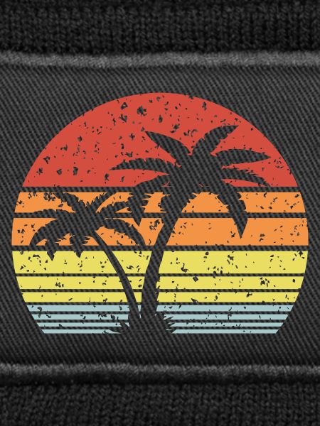 Palm Tree Retro Sun