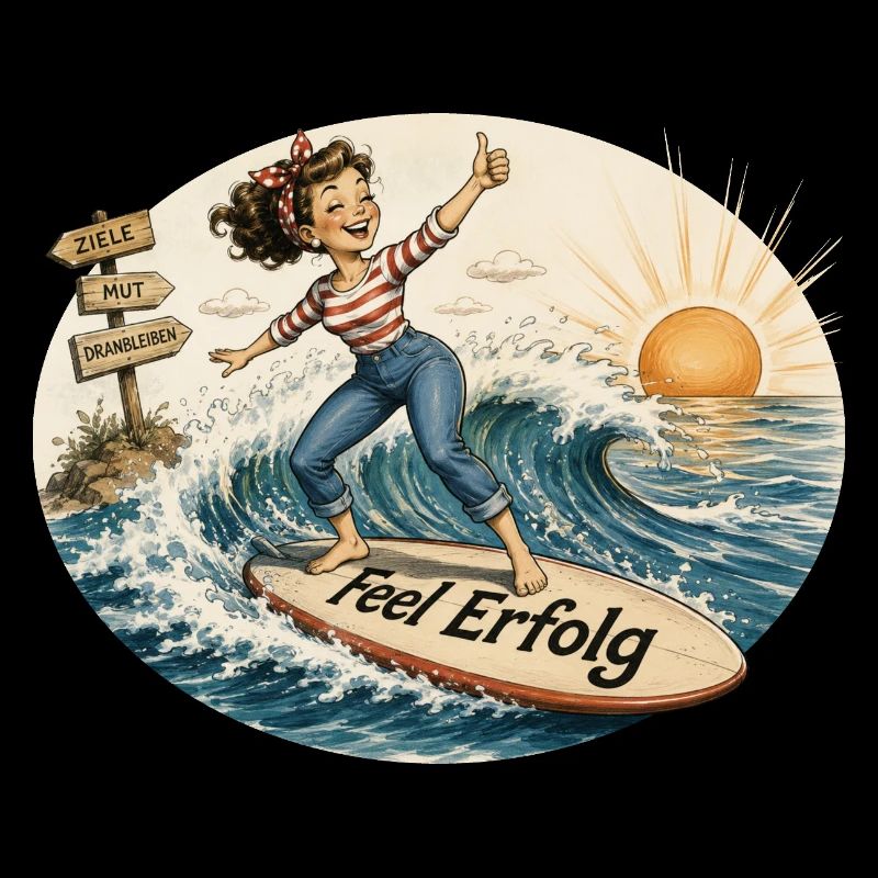 Feel Erfolg – Positivity im Retro Style