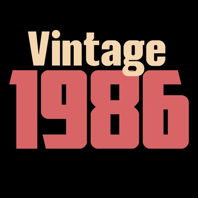 Art Déco 40 Jahre Vierziger Geschenk Retro 1986