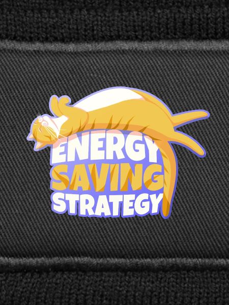 Energy Saving Strategy Mascot