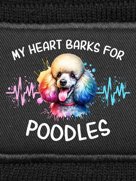 Poodle Heart Line