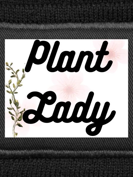 Plant Lady Botanical Script