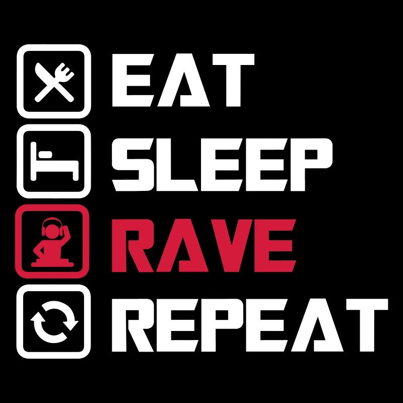 sommeil Rave repeat