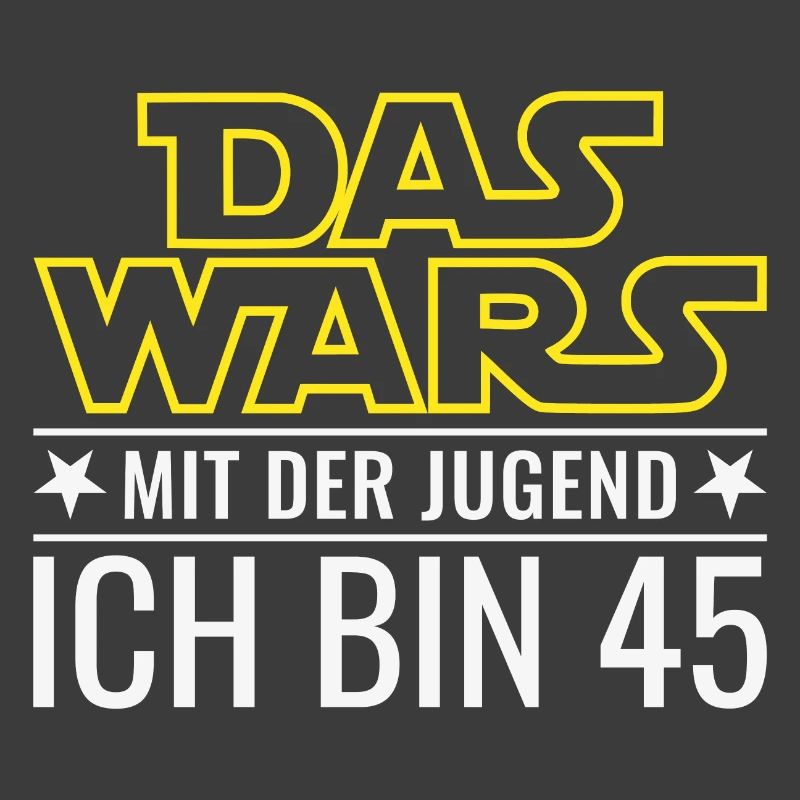 45. Geburtstag Das wars mit der Jugend Ich bin 45