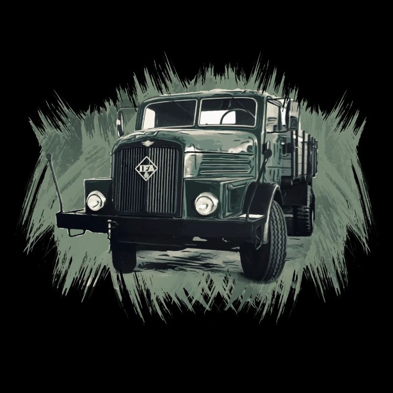 Flatbed truck IFA H6