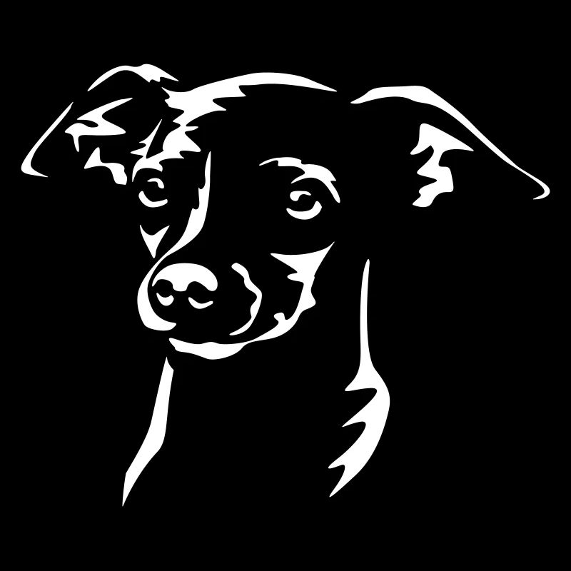 Zwergpinscher Head « Black Edition »