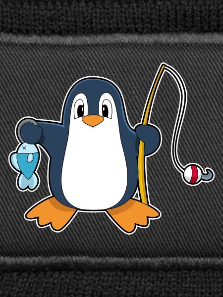 Penguin Angler Fish Fishing