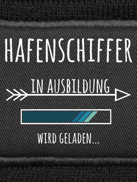 Hafenschiffer Ausbildung Beruf Geschenk