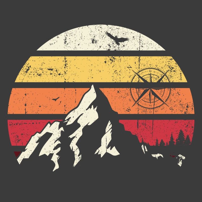 Alpine Sunset Kompass